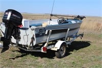 Sylvan Boat and trailer