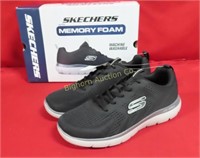 New Skechers Men's 10 Memory Foam Shoes, Black