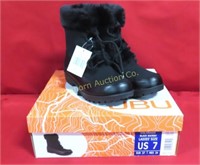 New JBU Colorado Ladies 7 Boots, Black