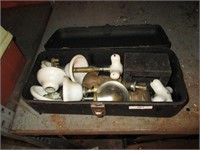 Vintage bathroom hardware