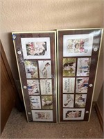 2 NEW BOX WALL PICTURE COLLAGE FRAMES