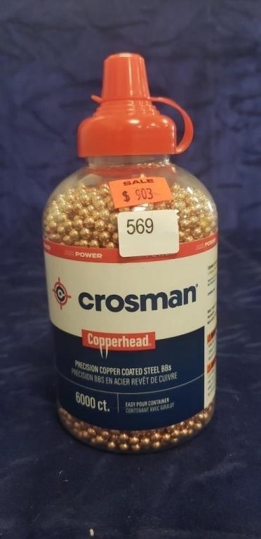 (1) Container Of Crosman BB's