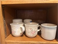 PAIR OF PFALTZGRAFF MUGS AND MORE