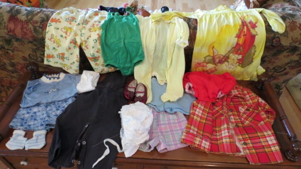 Vintage Retro Baby Clothes