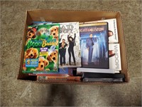 Assorted DVDs & VHS