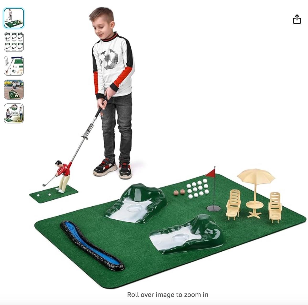 Abco Tech Mini Golfing Man Indoor Golf Kit