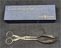 Silver Plated Epicure Serving Tongs