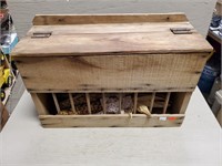 Wooden Feeder Box