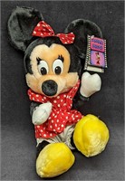 Vintage Classic Theme Park Disney Minnie Mouse Plu