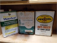 AntiFreeze, Wood Protectant and Turpentine