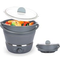 ($65) Drizzle Foldable Electric Hot Pot Cooker