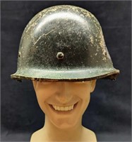 Vintage WWII Fiberglass Helmet