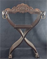 Vintage Italian Savonrola Rola Chair