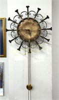 Franz Hermle German wall clock, Horloge murale
