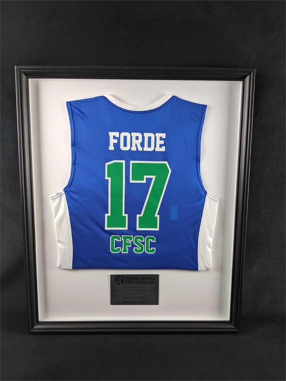 Framed Central Florida Sports Commission Service A