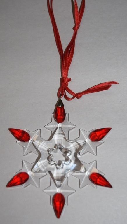 Swarovski Crystal 2010 Annual Snowflake Christmas