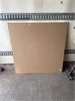 3 Pieces of Peg Board (4x4)