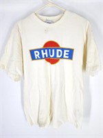 COLLECTIBLE Rhude Cream/White T-Shirt (size n/a)