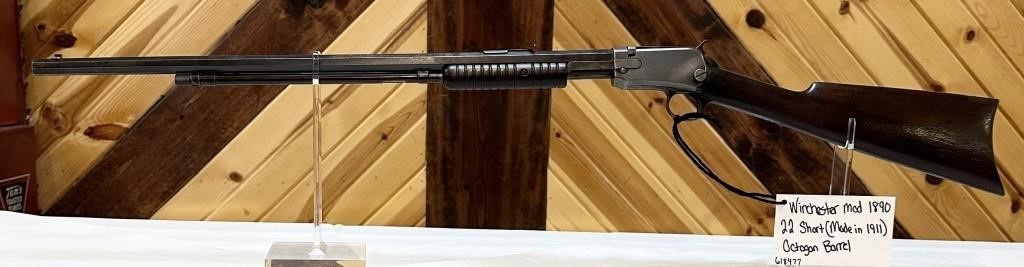 Winchester Mod 1890 22 Short Rifle (Made In 1911)
