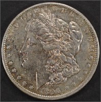 1896-O MORGAN DOLLAR CH AU