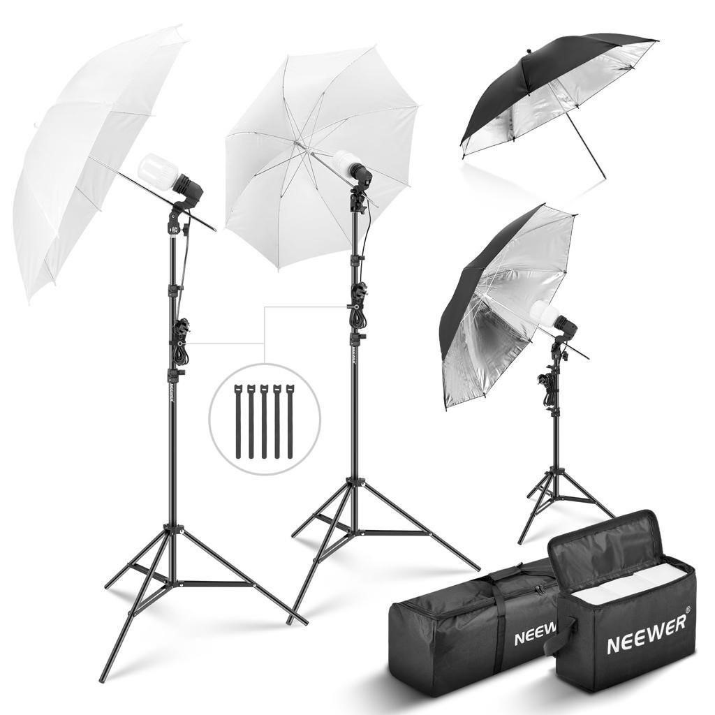 NEEWER 600W Photography Lighting Kit,