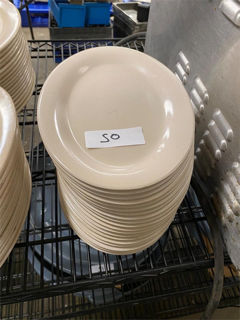 ~ 20 Oval Melamine Plates