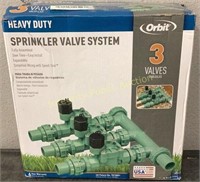 Orbit Heavy Duty Sprinkler Valve System 3 Valves