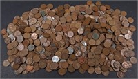 (915) MIXED DATES WHEAT CENTS