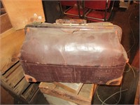 Vintage leather doctor bag