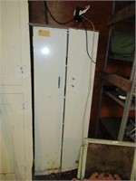 Metal garage storage cabinet