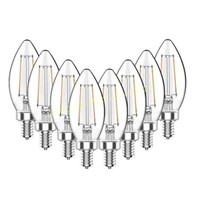 Soft White 40W LED Bulbs B11/E12