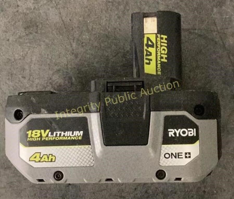 Ryobi 18V 4ah Battery