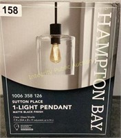 Hampton Bay 1-Light Pendant