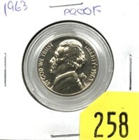1963 Proof nickel