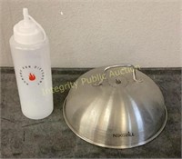Nexgrill Griddle Dome & Condiment Bottle Set