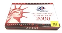 2000 silver Proof set