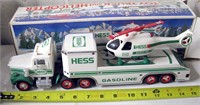 HESS Toy Truck & Helicopter 15"