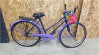 Voyageur Purple Retro Bike