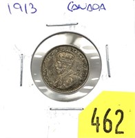 1913 Canadian dime