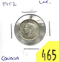 1952 Canadian dime, Unc.
