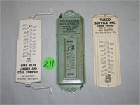 3 Thermometers