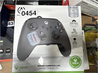 XBOX WIRED CONTROLLER RETAIL $40