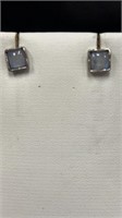 $40 silver coloured studs