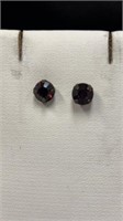$50 red coloured studs