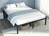 Bedstory King Bed Frame, 16 Inch Platform Bed
