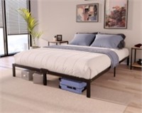 Dreamzie Metal Full Bed Frame - 14 Inch Platform