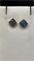 $80 Silver coloured earrings