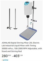 Joanlab Lab Digital Overhead Stirrer Mixer