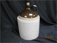 Primitive 1 Gallon Stoneware Pottery Crock Jug