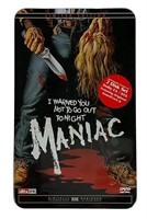 Maniac Horror New Anchor Bay 2-Disc DVD Tin Box